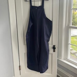 Amebelle Navy Blue Linen Overall NWT size XXL